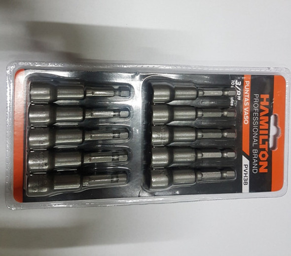 Punta Set Boquilla Magnetica 3/8 X 5u  Hamilton Pvh38 1