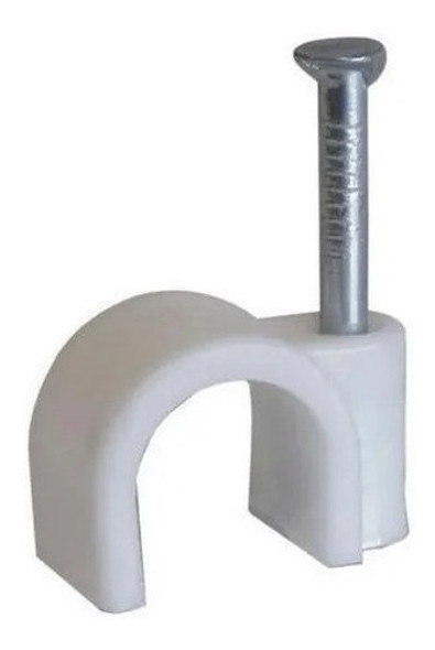 Grampas Clip  10 Mm Con Clavo 50 Unidades 0