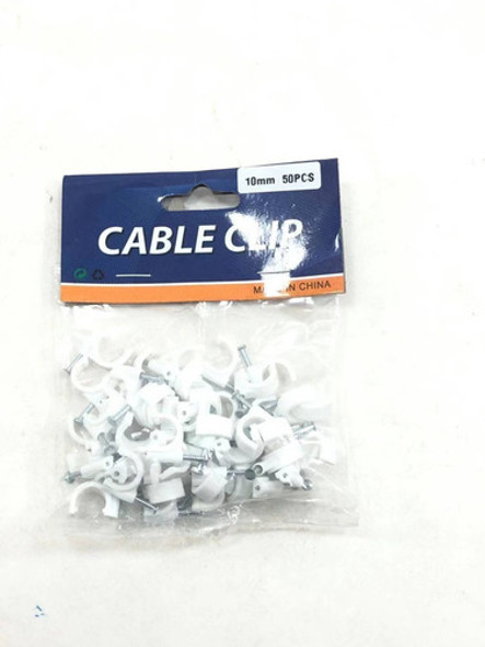 Grampas Clip  10 Mm Con Clavo 50 Unidades 1