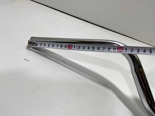 Manubrio Para Bicicleta Tipo Moto Para Playera Cromado C-69 1