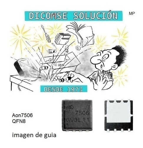 Circuito Integrado Aon7506  7506  Qfn8 0