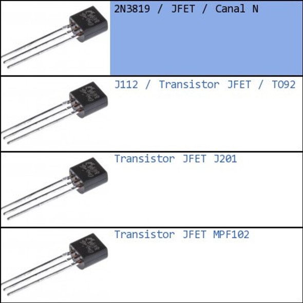 2n3819 Jfet Canal N 1 2n3819 Jfet Canal N 1