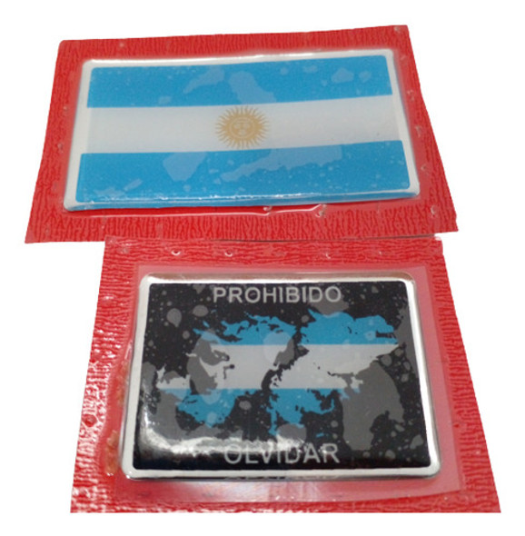 Calco Resinado Bandera Argentina + Malvinas Ver Medidas 0 Calco Resinado Bandera Argentina + Malvinas Ver Medidas 0