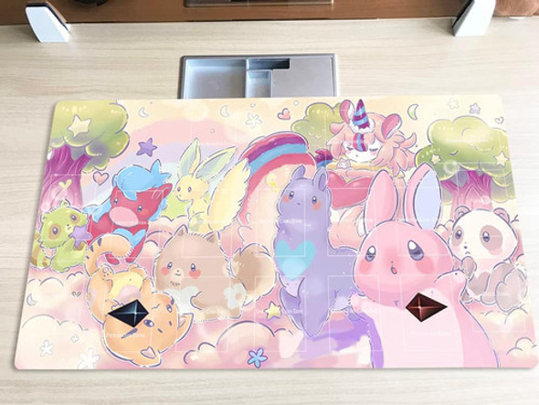 Alfombra De Juego Para Cartas, Incluye Bolsa, 58x39 Cm 1