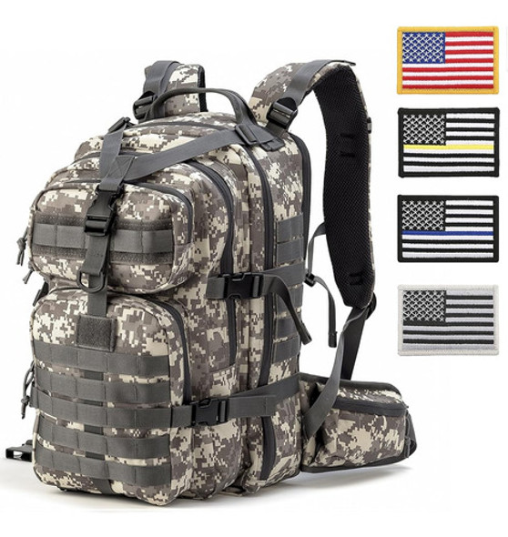 Mochila De Asalto/hidratación Táctica Militar Gelindo Con Pa 0