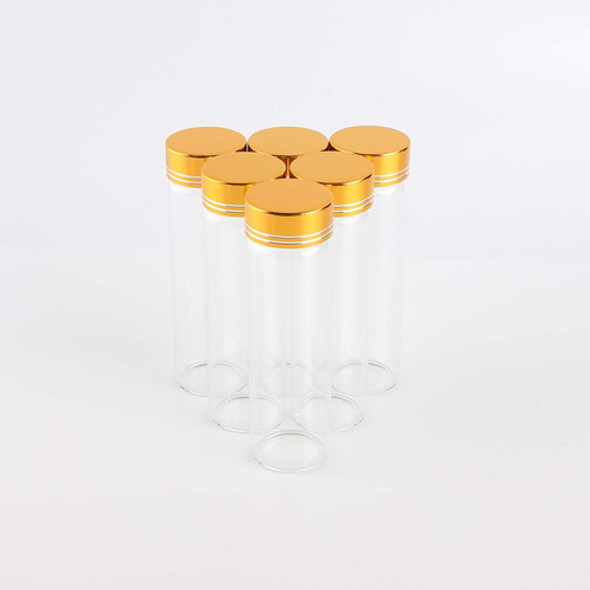 Jiuyue 15 Botellas Decorativas De Vidrio De 1.7 fl Oz, Mini 0