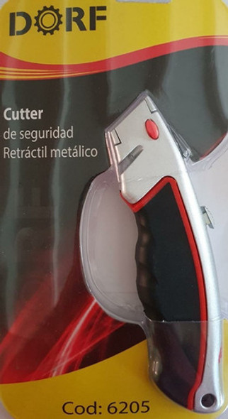 Cutter Metalico Retractil Cuchilla Trapezoidal  Dorf 0 Cutter Metalico Retractil Cuchilla Trapezoidal  Dorf 0