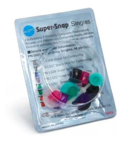 Discos Shofu P/pulido Super Snap Mandril Odontología 0