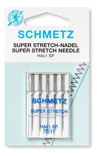 Blister 5 Agujas Schmetz Overlock Familiar Alemania Maquineria Beiro 0