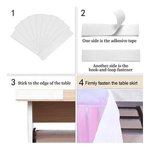 Suppromo Falda De Mesa De Tul Blanca De 9 Pies Falda De Mesa 1