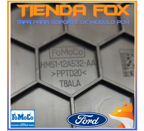 Tapa Soporte Modulo Pcm Ford Focus 2013/2019 1.6 2.0 Origina 1