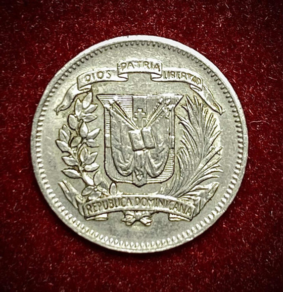 Moneda 10 Centavos República Dominicana 1975 Km 19a 1 Moneda 10 Centavos República Dominicana 1975 Km 19a 1