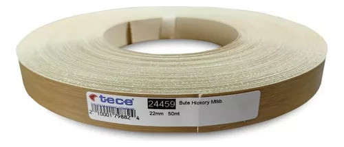 Tapacanto De Pvc Hickory De 22 Mm X 0.4 X 300 Mts Sin Peg. 0