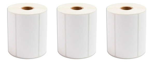 Pack X3 Etiquetas 100 X 50 Mm Papel Opp - Buje Grande 0