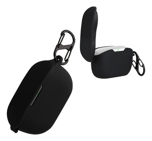 Funda Para Auriculares Inalambricos Jbl Wave Buds Negra 0
