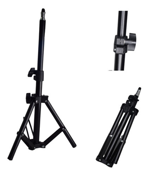 Tripode Soporte P/ Aro Luz Led Ring Iluminacion 0,50 Mts 1