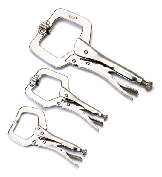 Maxpower Heavy Duty Locking C-clamp Set - 11 Pulgadas Y 6 Pu 0