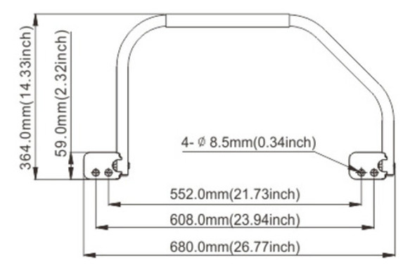 Agarre Aluminio Negro Grande Antideslizante Motorhome Camper 1 Agarre Aluminio Negro Grande Antideslizante Motorhome Camper 1