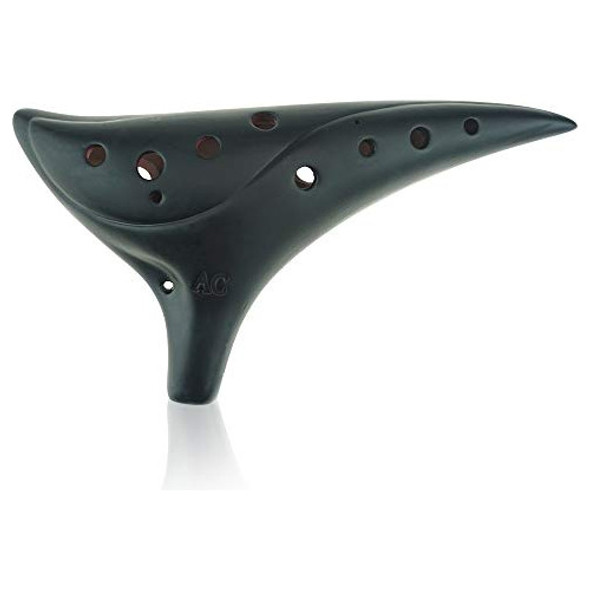 Ocarina Alto C De 12 Hoyos Estilo Clásico De Diente De Dragó 0