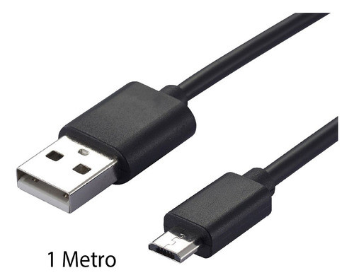 2 Cables Usb A Micro Usb 1 Metro (macho A - Micro Usb) 1