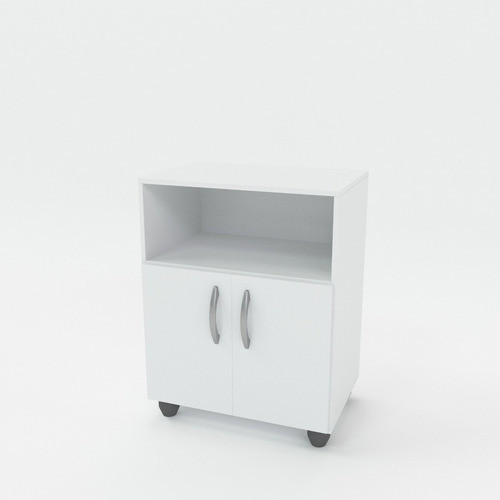 Mueble Porta Microondas Horno Organizador 2 Puertas Dl636 0