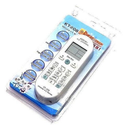 Control Universal Para Aire Acondicionado 6000 En 1 1