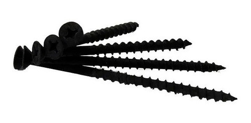 Tornillo Madera Autoperforante Drywall 6 X 1 5/8 Negro X 500 1