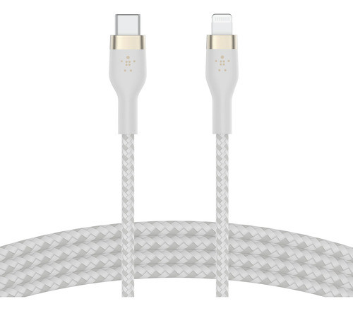 Cable Belkin Boostcharge Pro Flex Trenzado Usb-c A Lightning 0