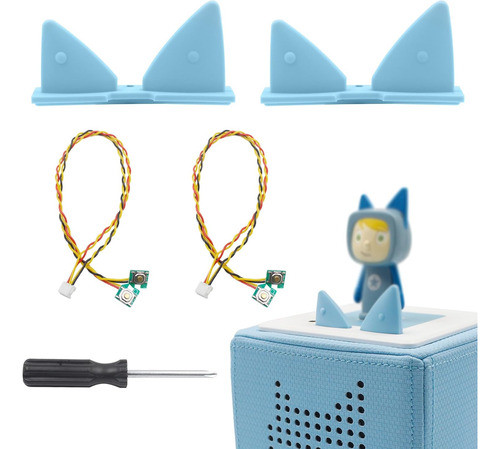 Cables De Repuesto Para Toniebox Azul Incluye Destornillador 0