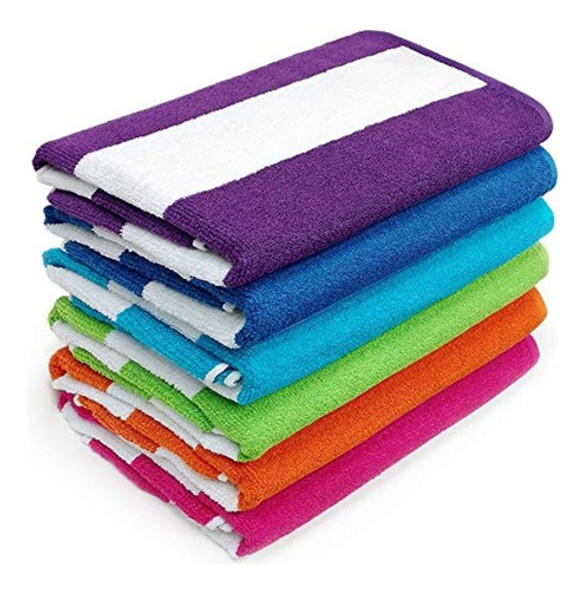Kaufman  Cabana  Playa Y Piscina Toalla De Rizo 6pack  30 En 0 Kaufman  Cabana  Playa Y Piscina Toalla De Rizo 6pack  30 En 0