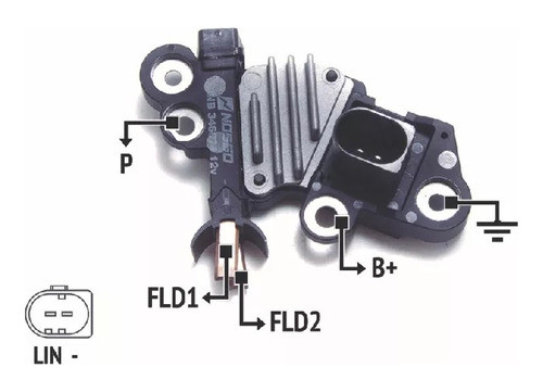 Regulador De Voltaje Alternador T.bosch Rnb 346074 0
