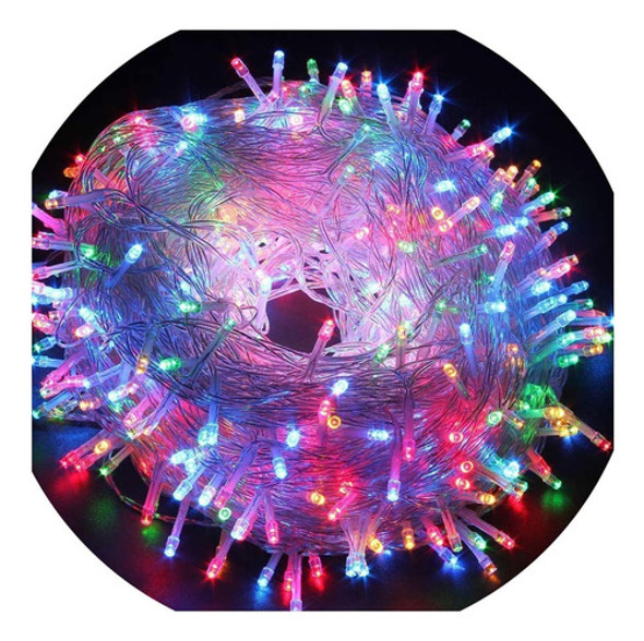 Guirnalda De Luces De Navidad De 200 Luces Led De 66 Pies Y 0