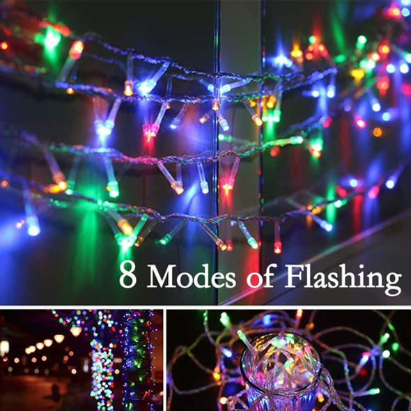 Guirnalda De Luces De Navidad De 200 Luces Led De 66 Pies Y 1