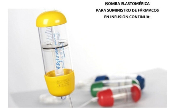Bombas De Infusion Elastomerica Vikyfuser 100cc 2.0 Ml/h 50h 1 Bombas De Infusion Elastomerica Vikyfuser 100cc 2.0 Ml/h 50h 1