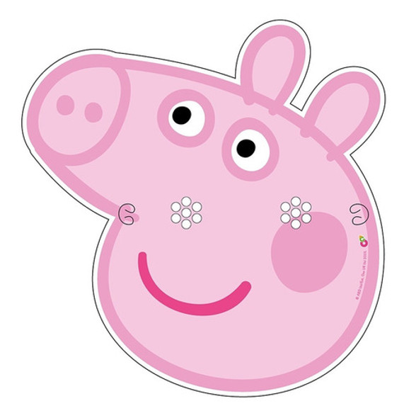 Antifaz Para Cumpleaños X 10u - Peppa Pig 0