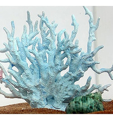 Mallofusa Blue Artificial Acuario Planta Ornamento Decoracir 1