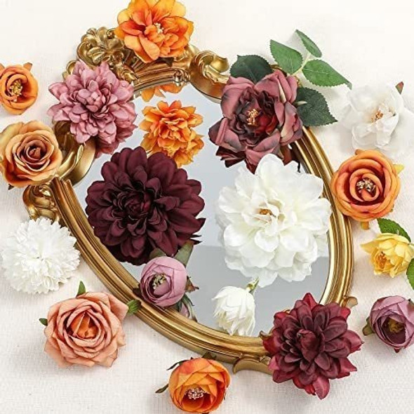 Flores Artificiales Para Fiestas Decoracion Bodas -26 Piezas 1 Flores Artificiales Para Fiestas Decoracion Bodas -26 Piezas 1