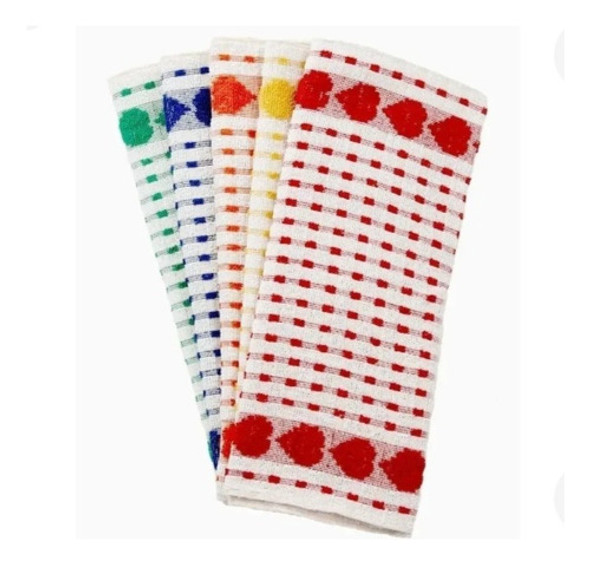 Repasadores Pack X6 Corazón 100x100 Algodón Super Oferta 0