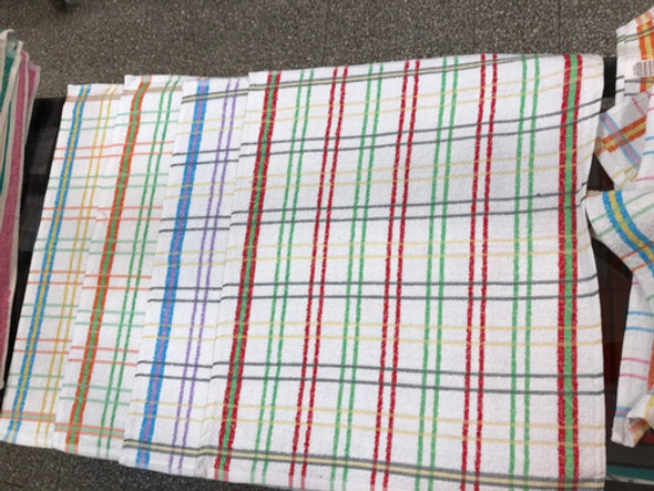 Docena Repasador Toalla Escoces Cuadros 100% Algodón 44x53cm 1