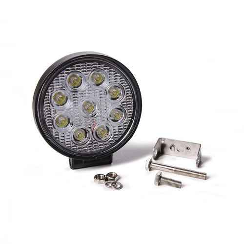 Faro De Led Cirular - 9 Led * 3 Watts Cada Uno 12v/24v 1