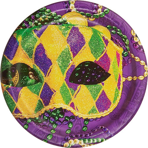 Máscaras De Conversión Creativa De Platos De Papel De Mardi 1