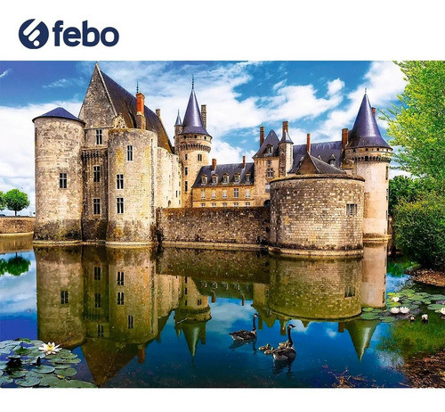 Rompecabezas Puzzle Trefl  Castillo De Francia 3000pcs Febo 1