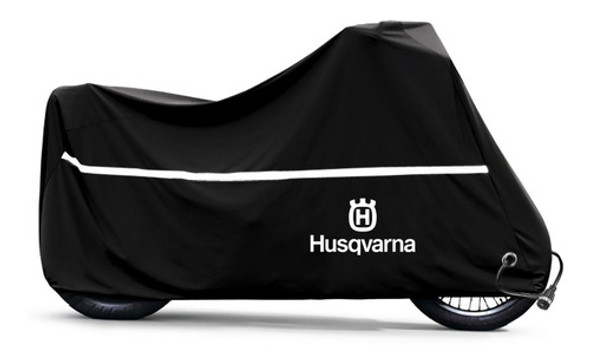 Funda Cubre Moto Husqvarna 690 Super Moto Lona  Afelpada ! 0