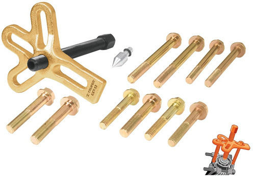 Extrac.poleas T/pata Gallo(tornillos,husillo) Truper  Ext-13 0