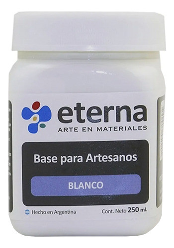 Base Para Artesano Blanca 250ml. Eterna 0