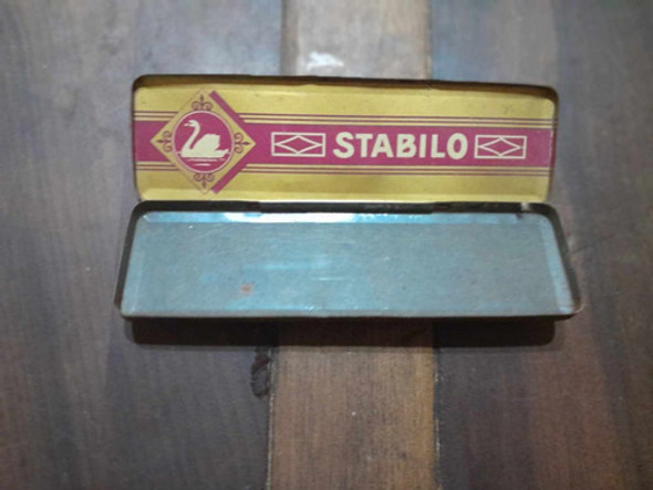Antigua Lata De Lapices **stabilo ** Vacia 1940/50 0 Antigua Lata De Lapices **stabilo ** Vacia 1940/50 0