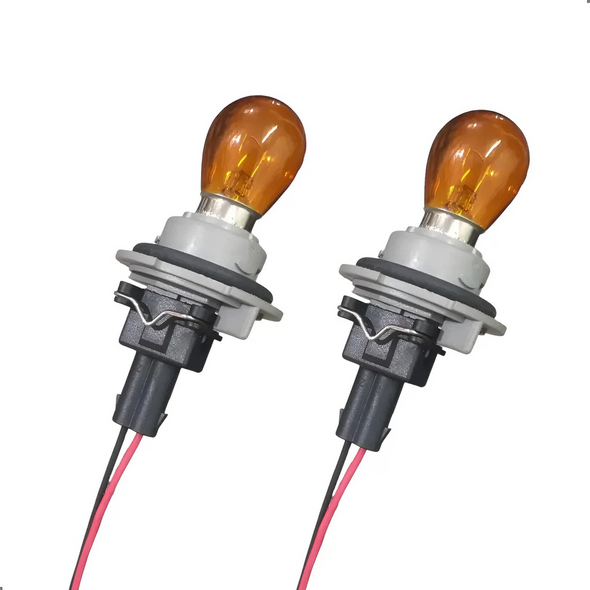 Front Turn Signal Socket Pair + Plug + Amber Bulb for Ford Ecosport (2008–2012) – Original Cibié Front Turn Signal Socket Pair + Plug + Amber Bulb for Ford Ecosport (2008–2012) – Original Cibié