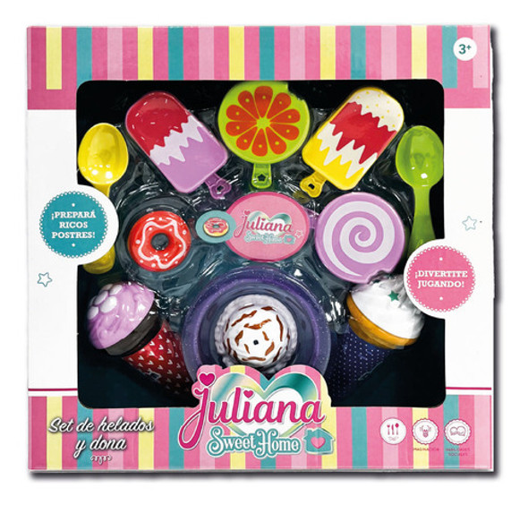 Set De Helados Y Dona Sweet Home Juliana 0 Set De Helados Y Dona Sweet Home Juliana 0