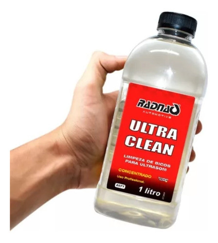 Líquido Detergente Limpia Inyectores Ultrasonido 1lt Radnaq 1