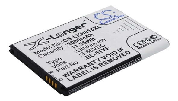 Bateria Para LG G4 Bl-51yf H740 H810 H811 H815 H818 H819 0